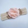 2pcs Baby Girls Cute Headband Elastic Lace Hair Band Pink Flower Headband Hair Accessories