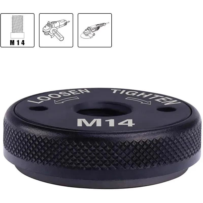 M14 Angle Grinder Flange Nut Quick Release Locking Nut Replacement Clamping Plate