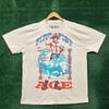 One Piece Ace Anime beige T-Shirt Size Large Unisex T-Shirt
