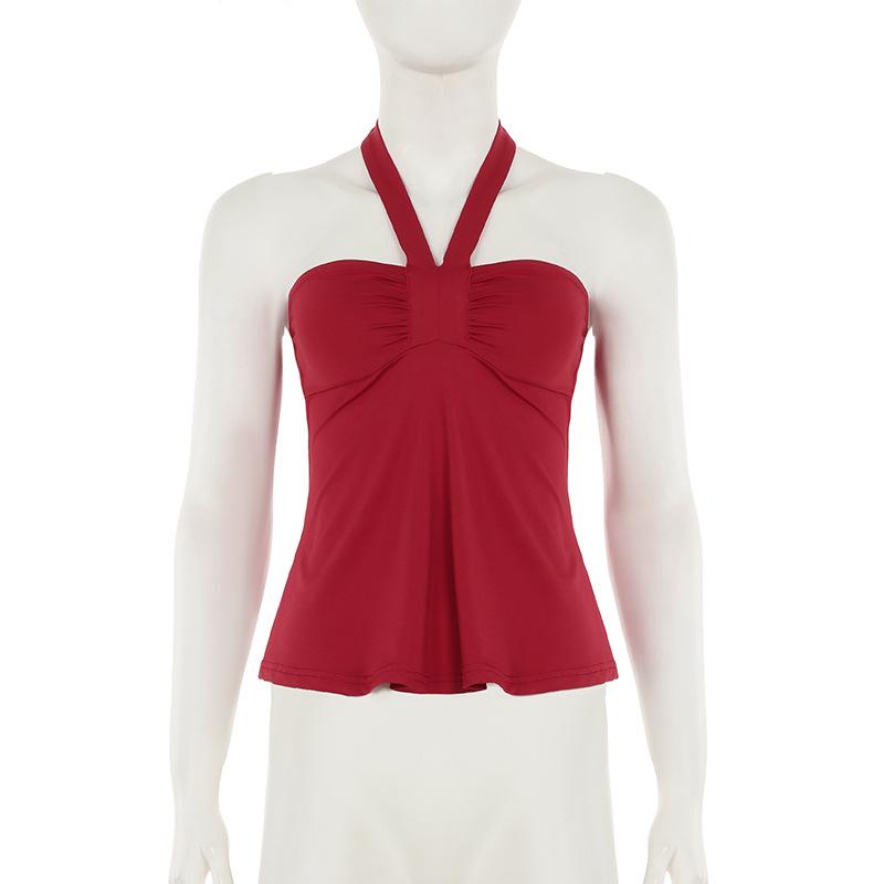 Damen Neckholder Neckholder Sexy Neckholder Abnehmen Altersreduzierung Weste Top