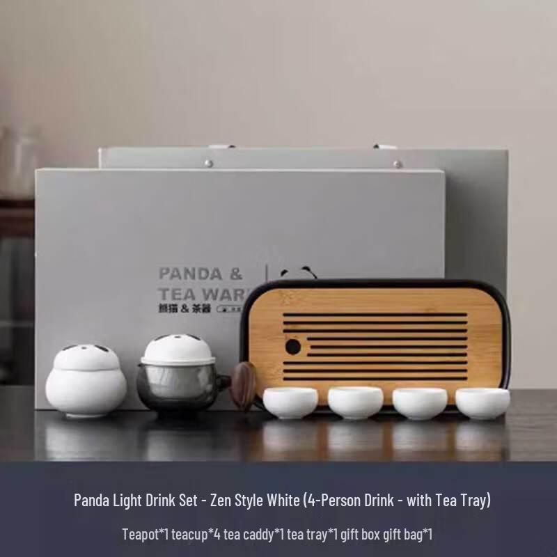 LIU Panda Ceramic Tea Set