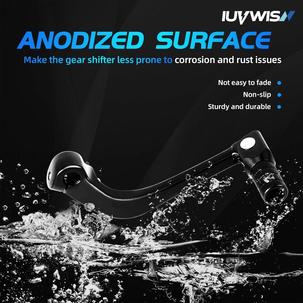 Motorcycle Folding Gear Shifter Shift Lever CNC For Grom MSX 125 2013-2024 Grom Clone Boom Vader 125 BD125 SR6 Black