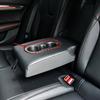 Back Rear Seat Water Cup Metal Cover Trim for Skoda Octavia 4 IV  Mk4 RS VRS Interior Accessories Styling Stickers
