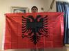 (SKY FLAG)Albania Flag 3x5 Ft Flag of Albania 90x 150cm High Quality Double Printed Hanging Polyester Albania National Flag