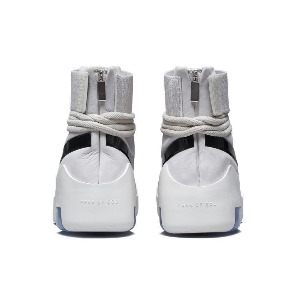 New Nike Air Fear Of God 1 Sa Light Bone Black AT9915-002