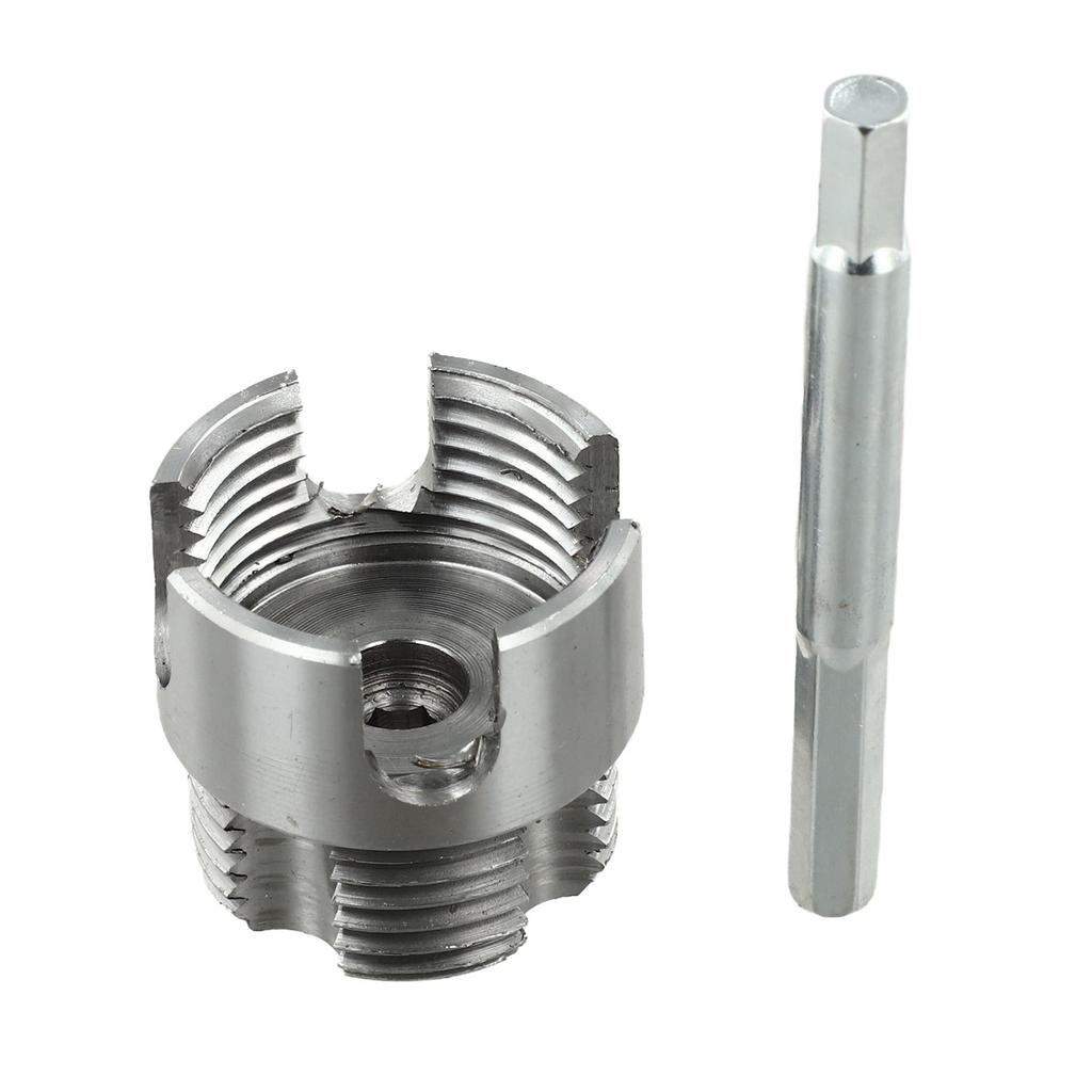 1 Pcs 1 Inch PPR Water Pipe Internal External Thread Integrated Thread Opener Tapper For PVC Plastic Pipe Thread Tap Hand