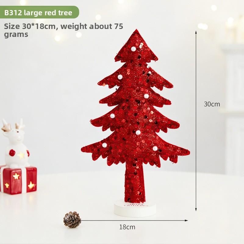Christmas Table Decoration Items, Atmosphere-sustaining Scene Setting, Arrangement, Non-woven Fabric Three-dimensional Christmas Tree