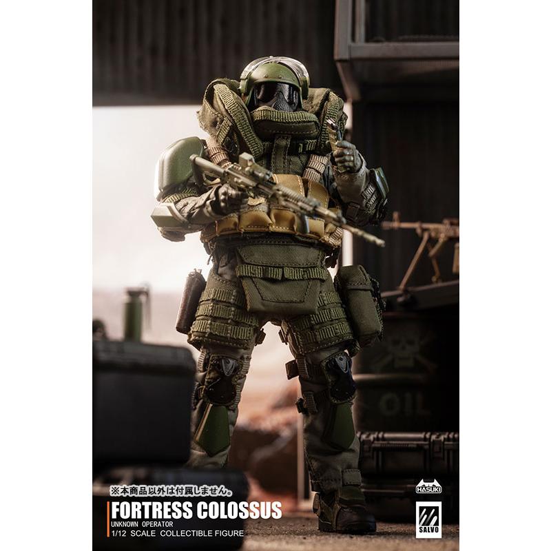 SALVO Series SA02 Fortress Colossus 1/12 Action Figure HASUKI