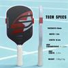 Foam Core Elongated Boomstick Portable Lightweight High Quality Best Pickleball Paddles 2026 LABS Project Style Similarity
