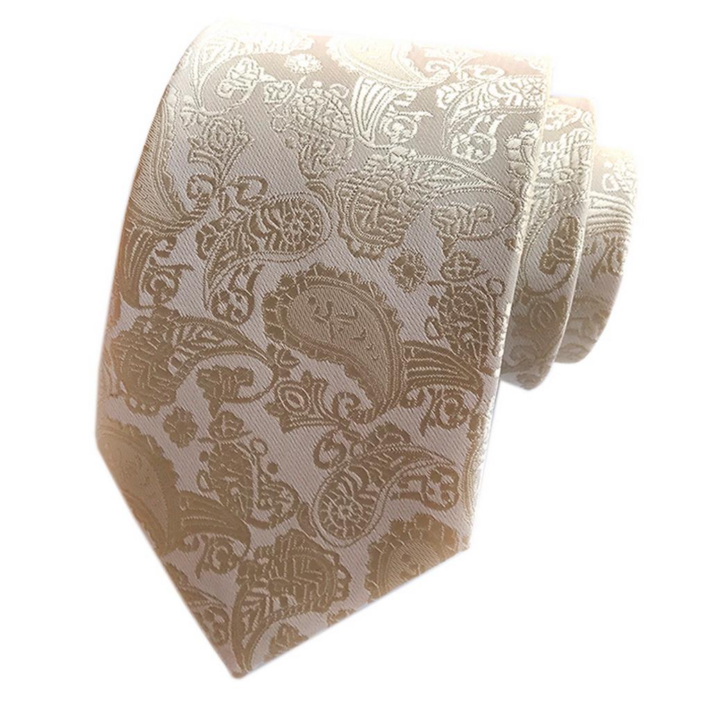 Men Flower Adjustable Neck Tie Business Wedding Suit Necktie