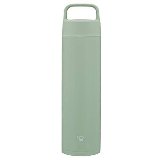 Zojirushi Stainless Steel Mug 650ml Easy Carry Handle Type Dishwasher Safe Seamless Lid Only 2 Points Cleaning Green SM-RS65-GA