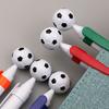 5 Pcs/Bag Multi-use Football Ballpoint Pen Creative Signature Pens Writing Pens  Note Taking