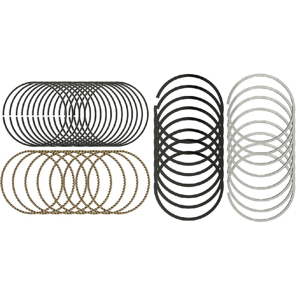 41859C STD Engine Piston Ring Kits Fit for Chevy Express Silverado Tahoe GMC Savana Yukon Engines 4.8L 5.3L LS 1999-2016