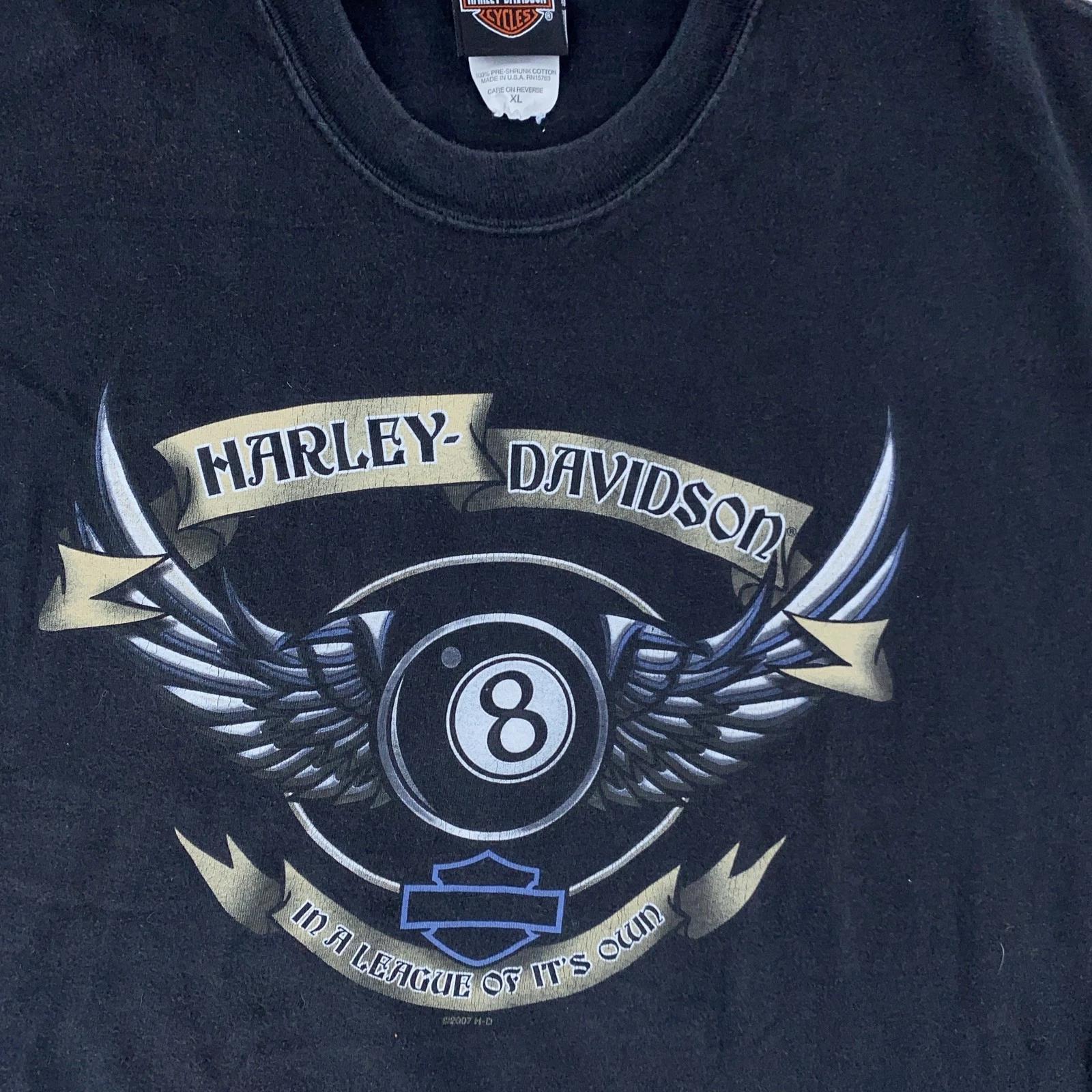 Vintage Harley Davidson San Francisco California Shirt Mens L/XL Dudley Perkins M