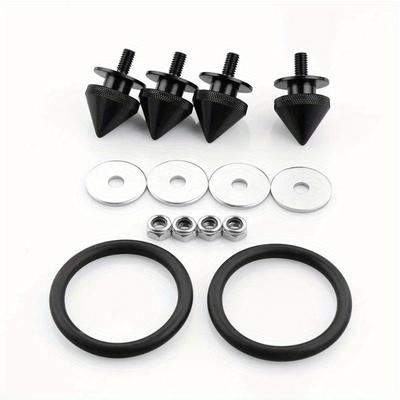 Universal Auto Auto Spike Front Stoßstange Luke Deckel Schnellspanner Muttern Bolzen Legierung Aluminium für die meisten Auto Lkw