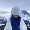 New Fluffy Fur Winter Hat Solid Color Thicken Bucket Hat Cold Windproof Fisherman Hat for Women Girls