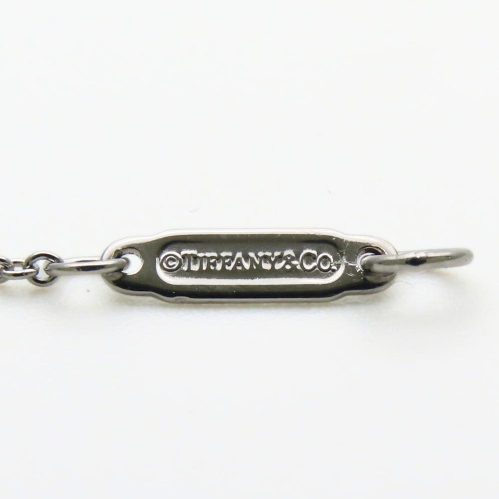 Used TIFFANY&Co. Necklace Circlet Pt950Platinum/diamond 3.2g Platinum Pendant