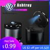 2026 Hot For Volkswagen VW For Volkswagen Rline Polo Golf Passat Scirocco Lavida Santana Touran Car Ashtray Flame LED Ashtray Ci