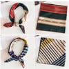 Luxury Square Scarf For Women Silk Feeling Shawl Satin Hijab Fashion Wraps Hair Bands Ribbon Headband Bag Accessories Headscarf