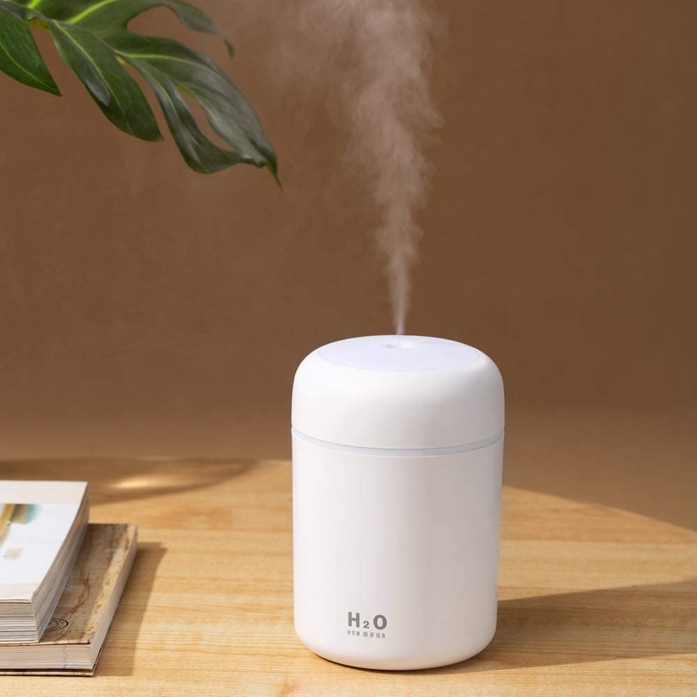 TONIRY Colorful Cool Mini Humidifier, Essential Oil Diffuser, Aroma Essential USB Personal Desktop Humidifier for Car, Office Room, Bedroom etc,2