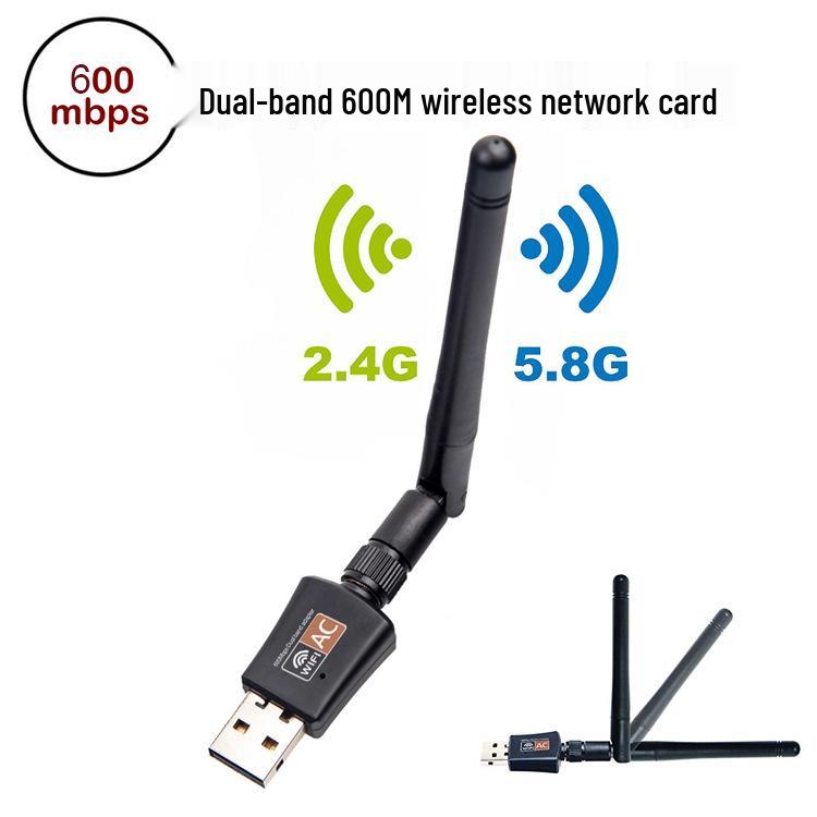 

1200M Dual-Band USB 3.0 Wireless Network Card 2.4G/5.8G with WiFi Receiver