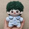 1 set Blue 10cm Cotton Doll Clothes Casual Suit Doll Dress Up Set  Doll Accessories