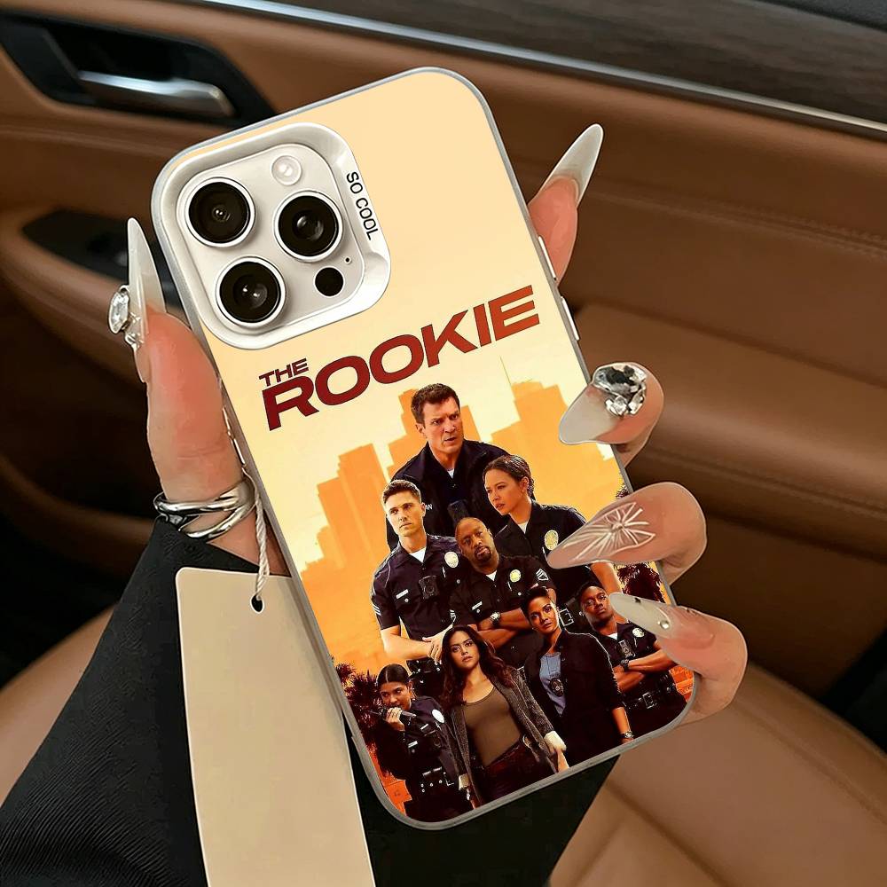 TV -The R-rookie Phone Case For iPhone 11 12 13 14 15 16Pro Max Plus white Sliver Phone Cover