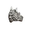 Stylish Zodiac Dragon Head Ring: Retro-Inspired, Personalized Open Index Finger Jewelry
