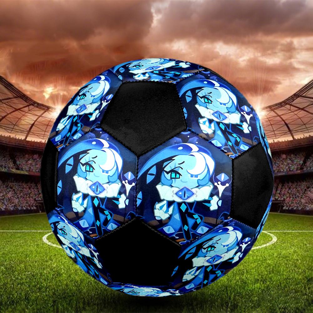 Shadow Milk Cookie Indoor Soccer Ball Colorful Machine Stitched PVC Size 5 Team Training Competition Ready Durable High-Bounce Cool Sports Gift