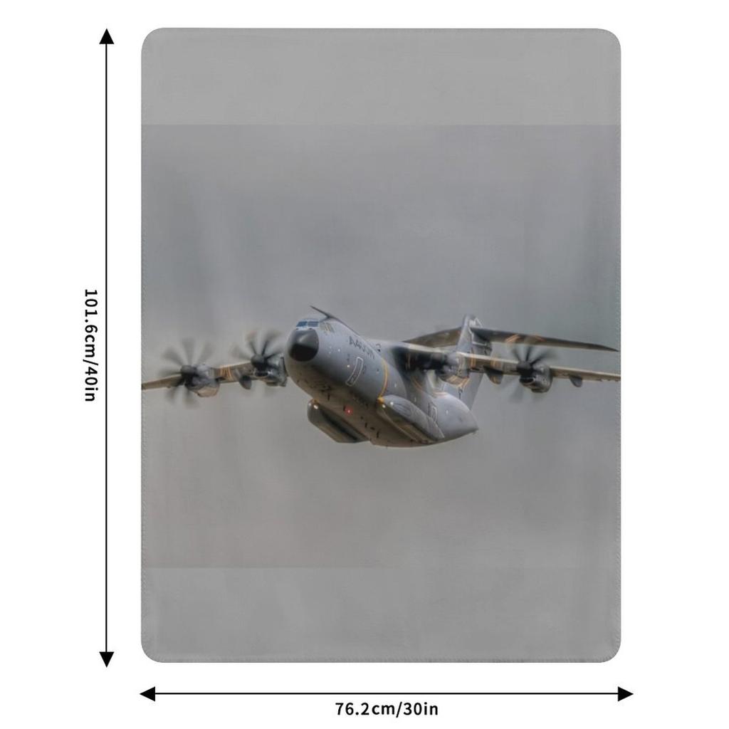 Airbus A400M Throw Blanket Year Round Soft Comfortable Blanket for Home