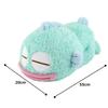 MORIPiLO Hangyodon Body Fluffy Large Plush Sanrio Morishita Makura No 433610 Pillow, Co-sleeping Pillow, Green, Approx. 20x55cm, Cushion, Characters,