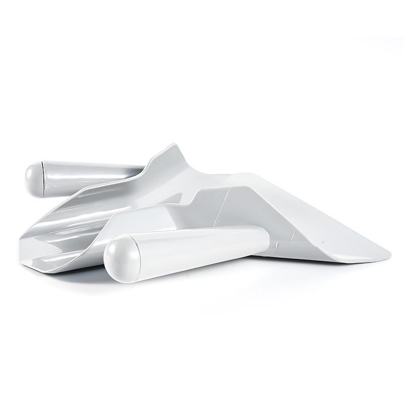 

Plastic Food Shovel for French Fries, Popcorn, Nuts, and Beans - Ideal for Restaurant Use Right Handle
