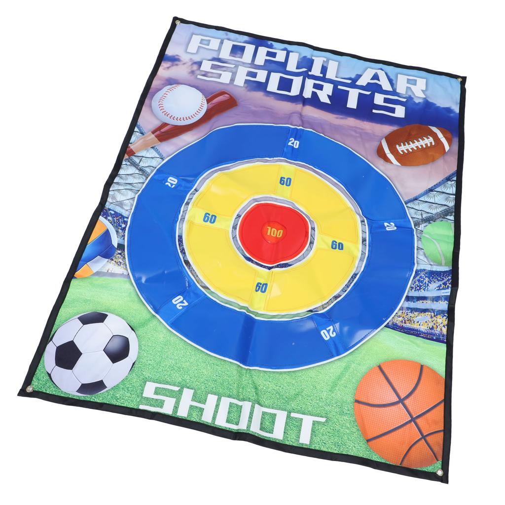 Target Adhesive Ball Set Parent Child Interactive Fun Toys Indoor Scoring Throwing Target Toy for