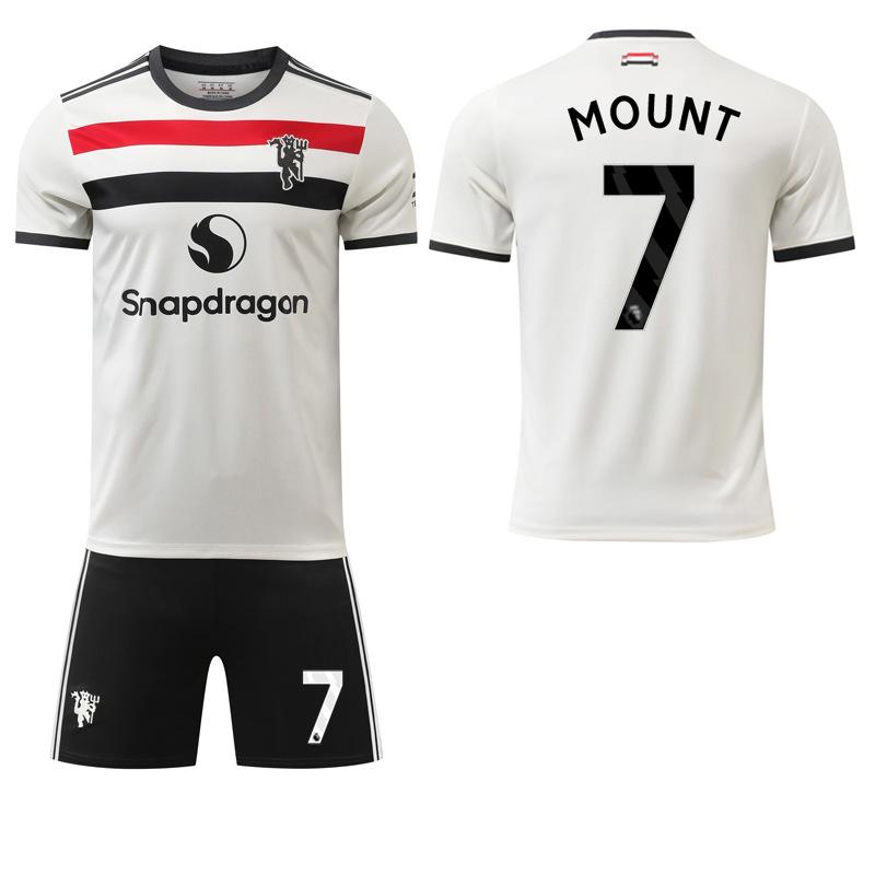 

Новая выездная форма Манчестер Юнайтед «Красные Дьяволы» 2024-25 №10 Рэшфорд №8 Фернандеш (3-й выездной) Футбольные майки 20