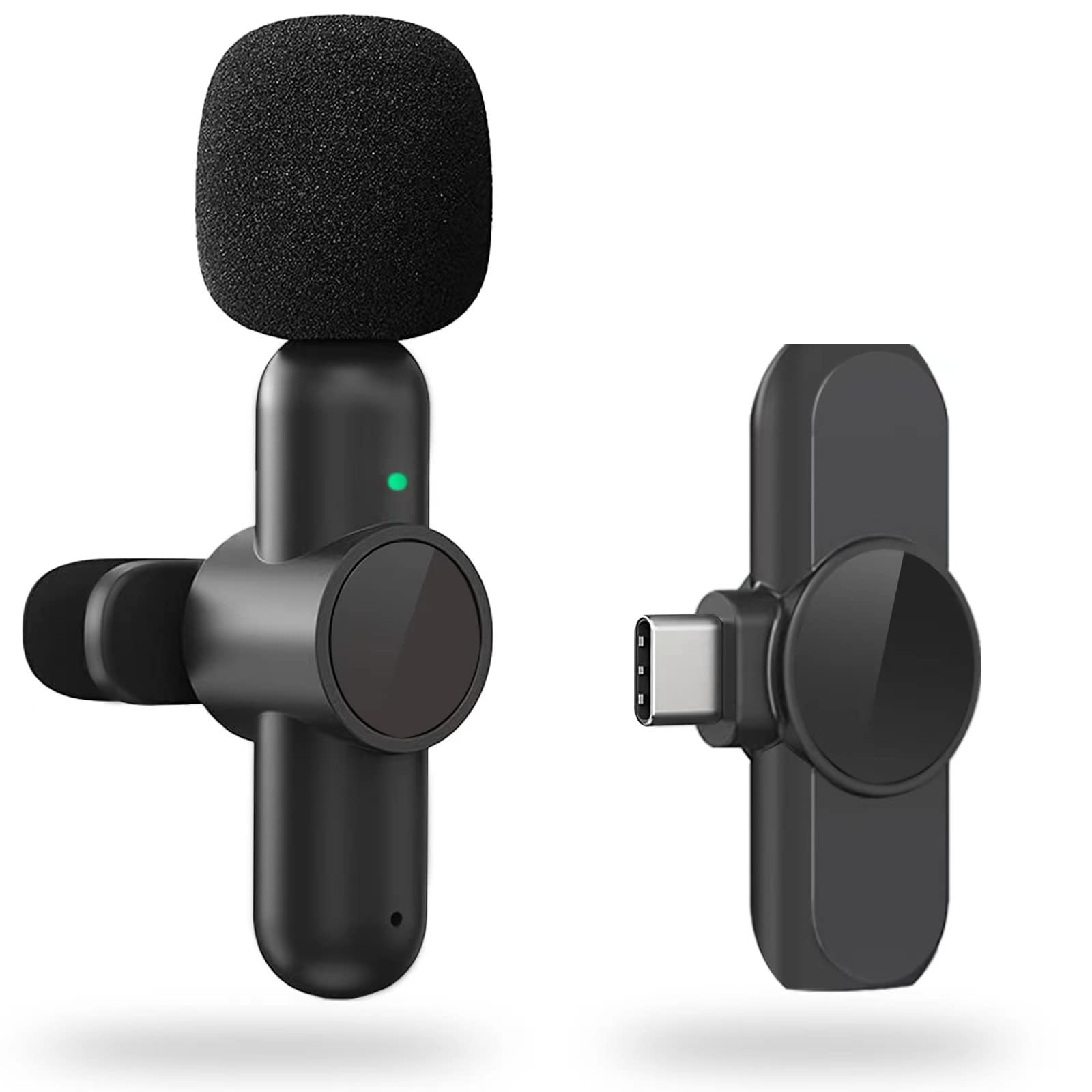 

Pin microphone wireless Type-C for Android [BILIWAL latest version] Instant connection 360° sound collection Noise reduction Plug & play No APP