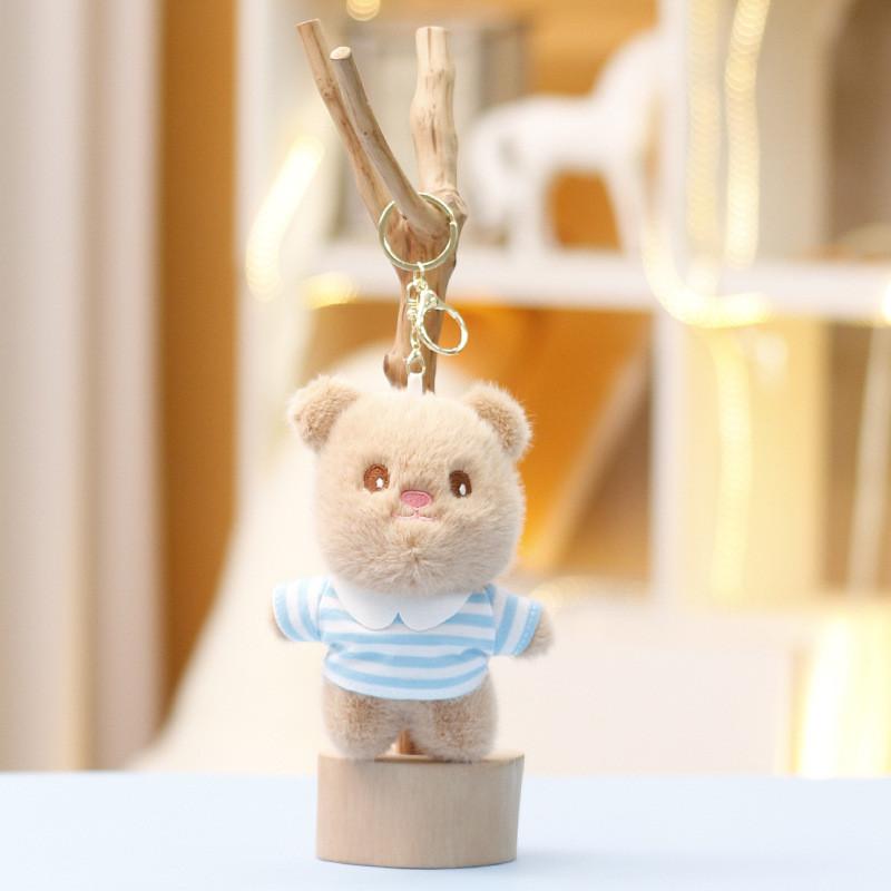 Plush Bear Keychain With Soft Short Plush For Kids And Collectors