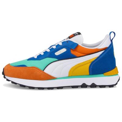 Future Rider FV Unisex Biscay Green Orange Niedrige Lifestyle-Sneaker 387672-01