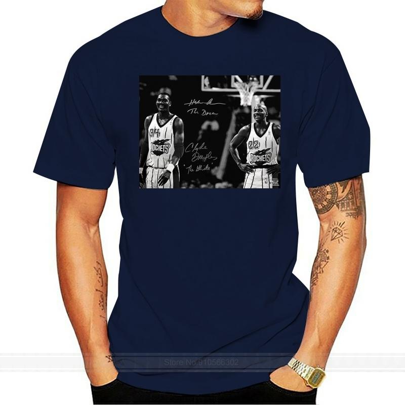 Hakeem Olajuwon Best basket player90s Tshirt S to 5XL cotton tshirt men summer fashion tshirt euro size S