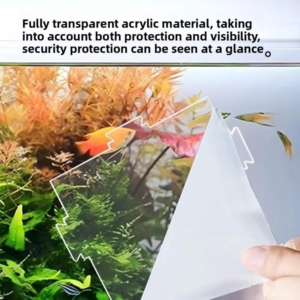 Transparent Fish Tank Filter Guard Tank Water Pump Covers  for Aquarium Anti Suction Sand Barrier