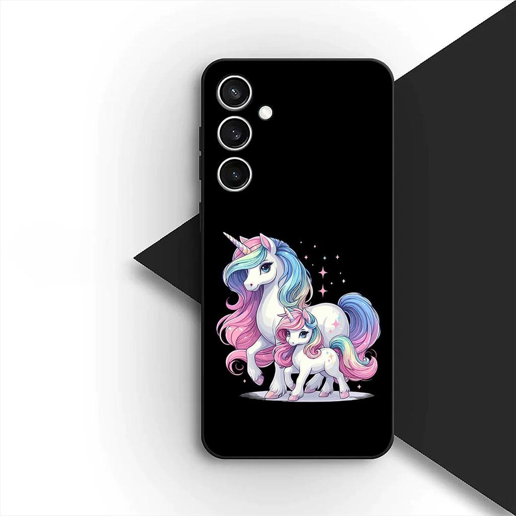Casing for Apple iPhone 12 13 Pro Max Mini ProMax X XR Air 13Pro XS Phone Cover Protective Case Unicorn Wallpaper Lovely