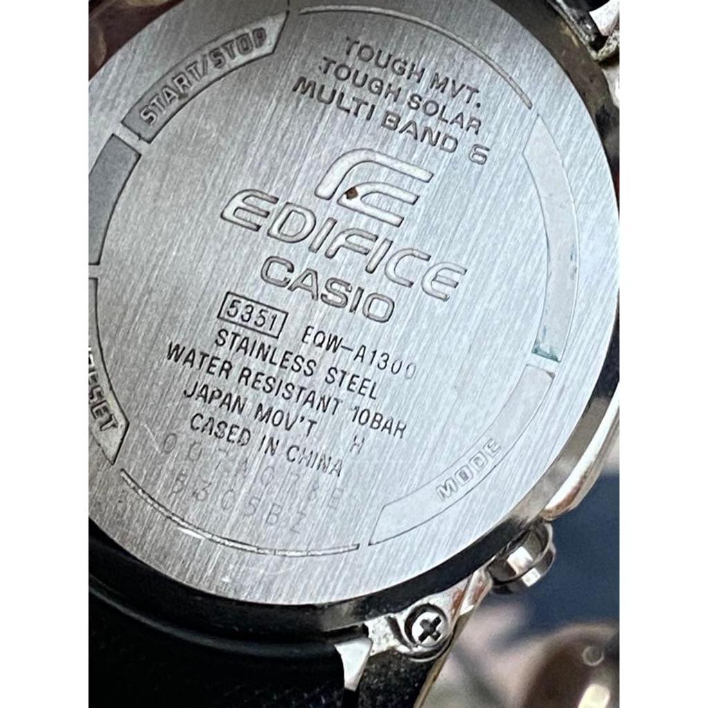 Used CASIO EDIFICE Tough Solar Radio-controlled Watch Main Unit
