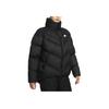 Nike Giacca Piumino Donna Therma-Fit Tinta Unita Casual Collo Alto Capispalla Nero FD8212-010