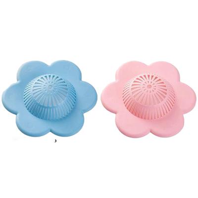 Haarfänger, Silikon-Haarstopper, Duschabflussabdeckungen, Badewannen- und Duschabflussschutz mit Saugnäpfen, Anzug für Badezimmer, Badewanne und Küche