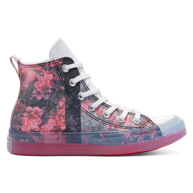 Shaniqwa Jarvis X Converse 1970s Floral High Top Espadrilles Unisex Black Pink