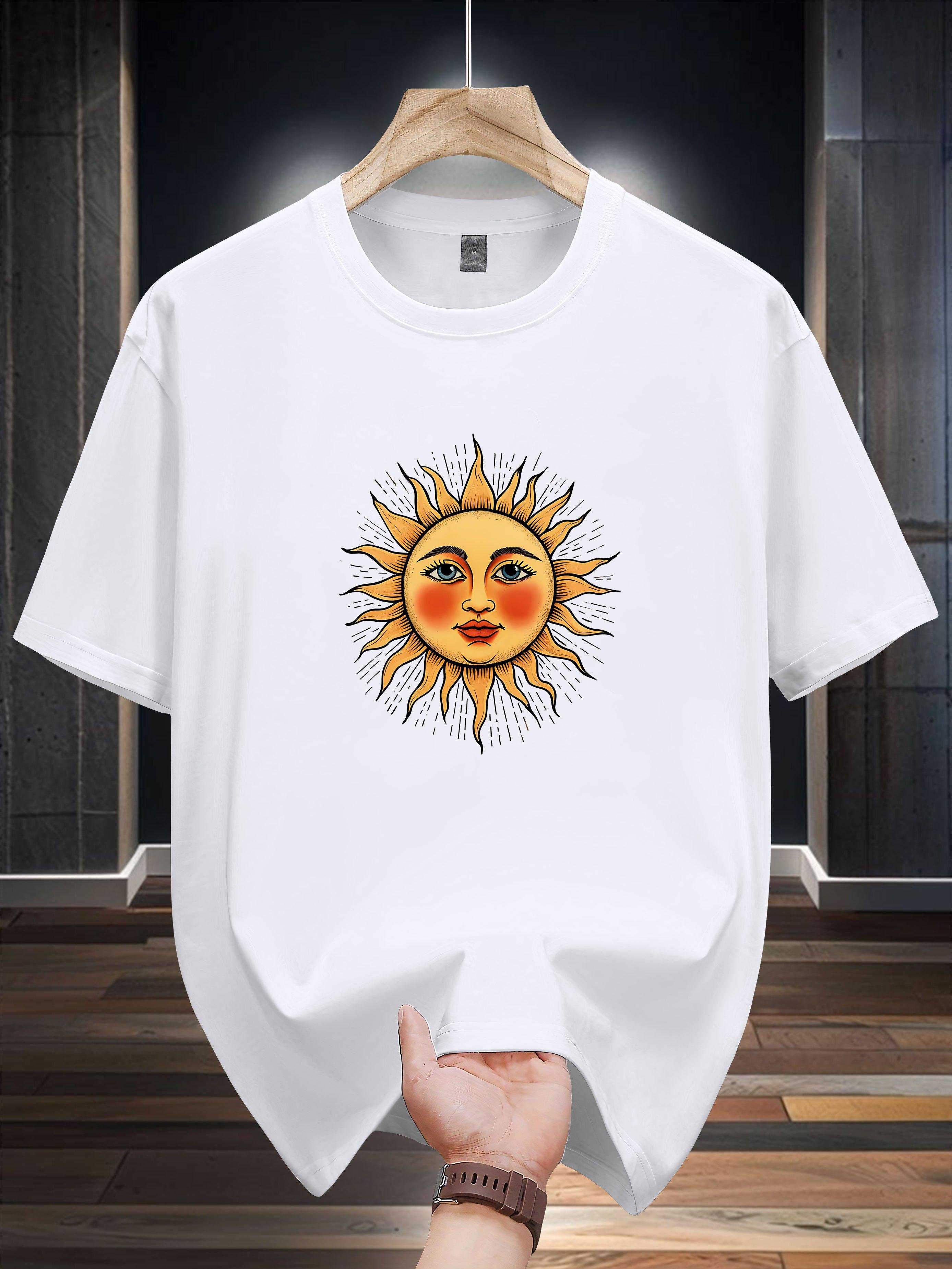 Casual Short Sleeve T-shirt - 100% Cotton M