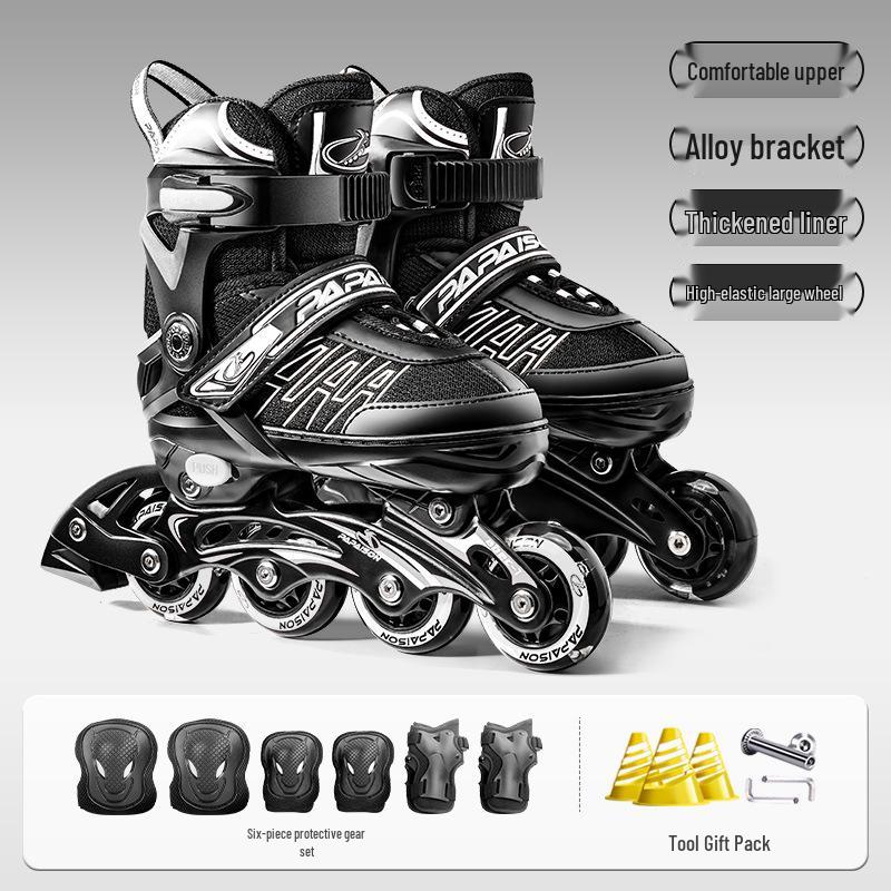 Flashing Roller Skates for Beginners: Adults & Kids, Boys & Girls, Professional Quality