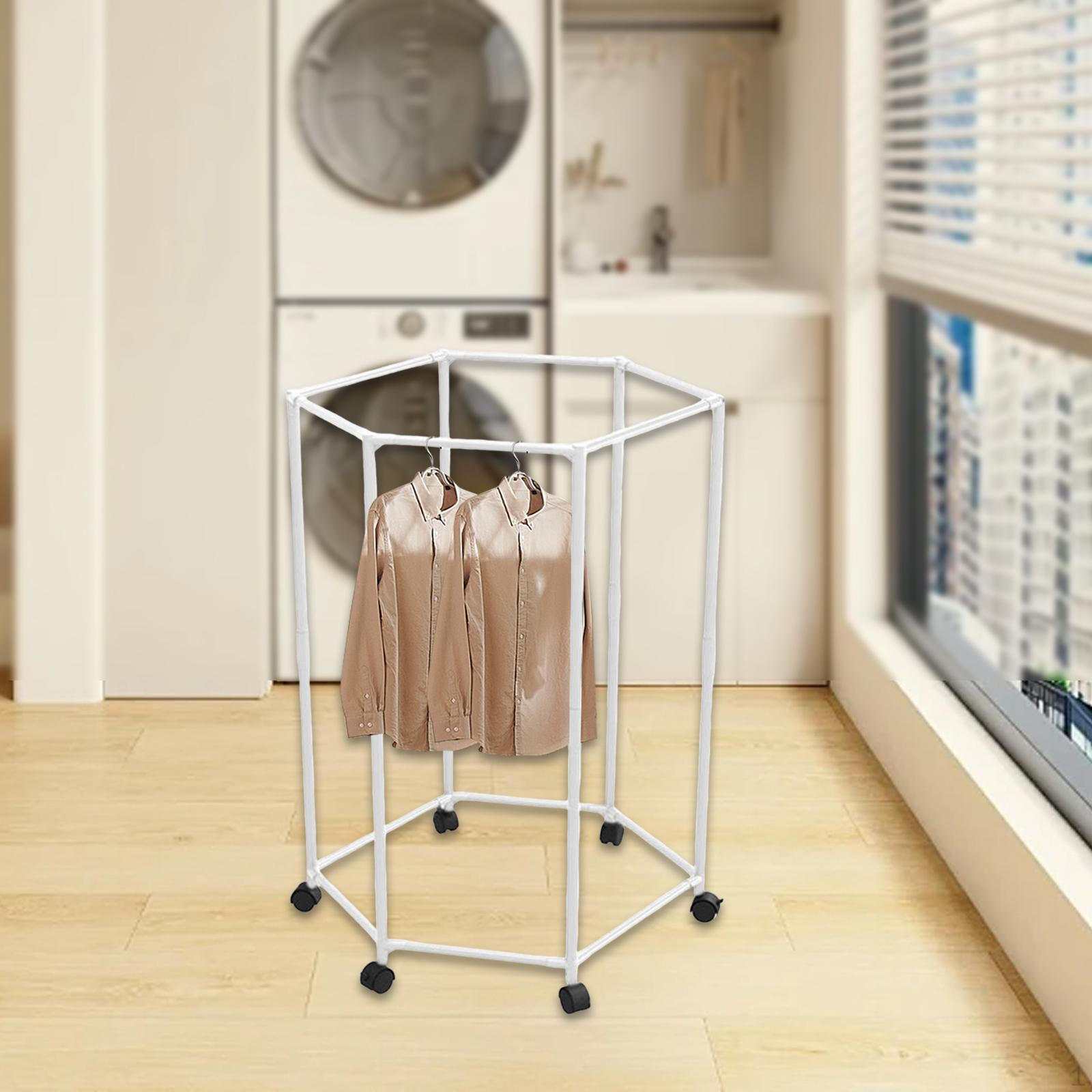 Стойка для одежды Дисплей для одежды Розница Уличная Сушка для воздуха Одежда Шарфы White Single 2186₽