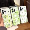 Cute S-Smiski For IPhone 11 12 13 14 15 16 17 Pro Max Plus 13 Mini Silicone Soft Transparent Back