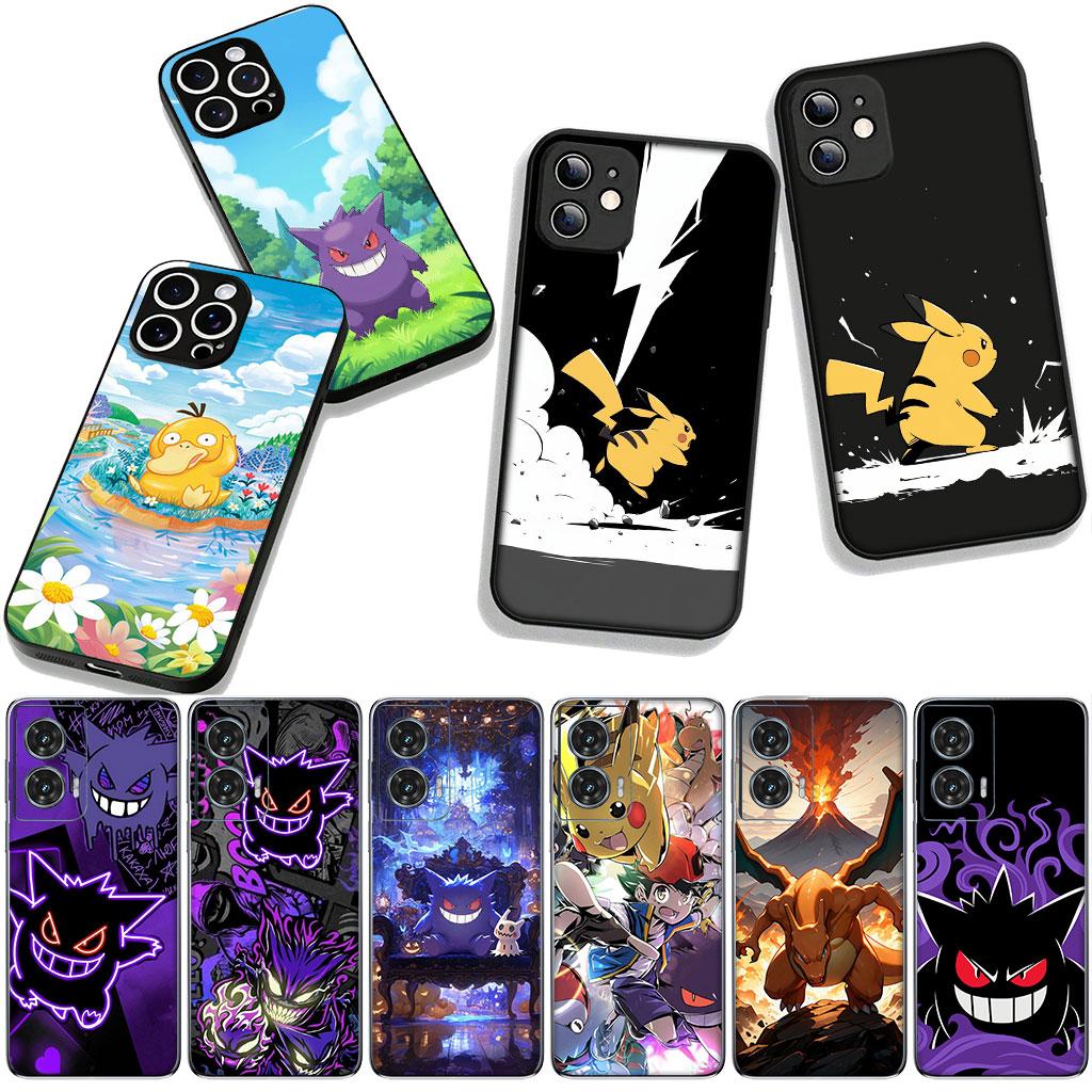 P-Pokemons GO P-Pikachus Gengar Phone Cover for Xiaomi Redmi Note 11 15 9 10 Pro Plus 8 A5 9A 9T 10A 10C 9C NFC 15C 8T Case