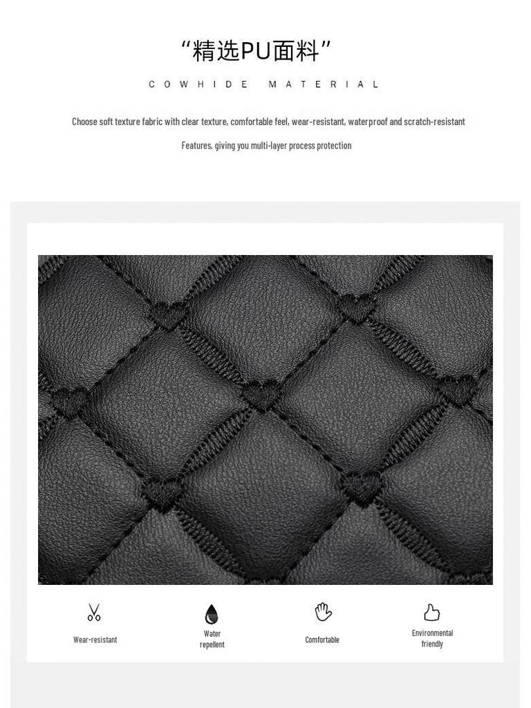 2025 Women's Quilted Crossbody Bag: Multi-Layer Embroidered Shoulder Bag for Moms